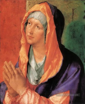 Albrecht Dürer œuvres - La Vierge Marie dans la prière Albrecht Dürer